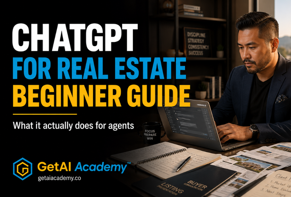 ChatGPT for Real Estate Agents: What It Actually Does (Beginner Guide)