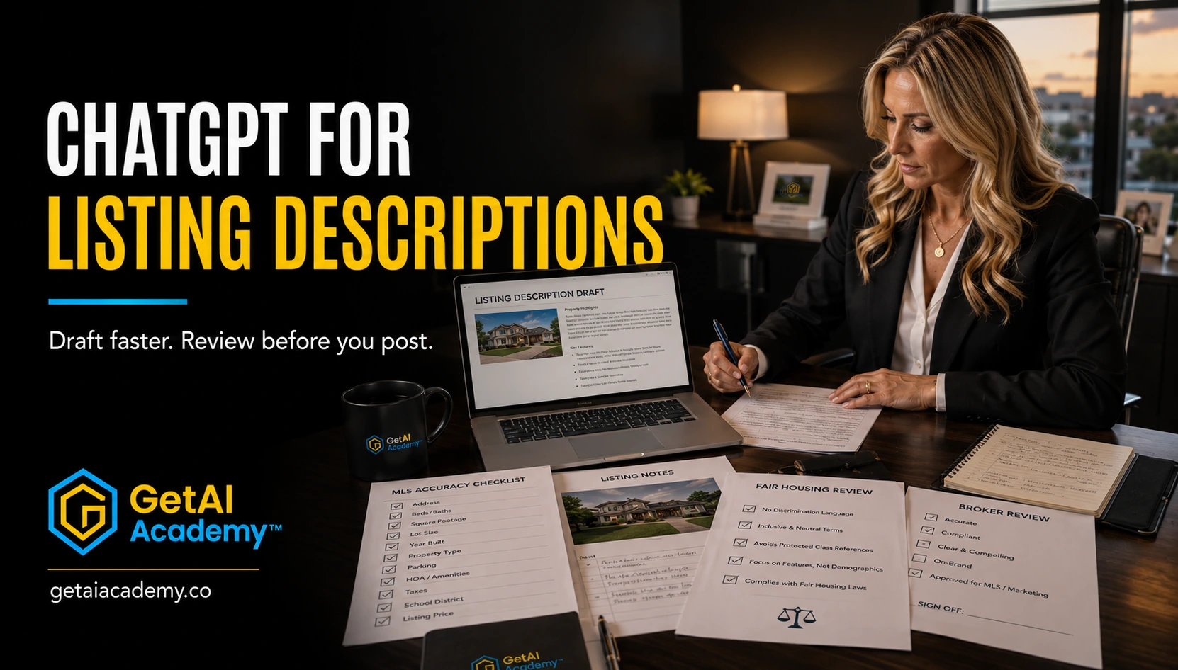 ChatGPT for Listing Descriptions: What to Do (and What to Review Before You Post)