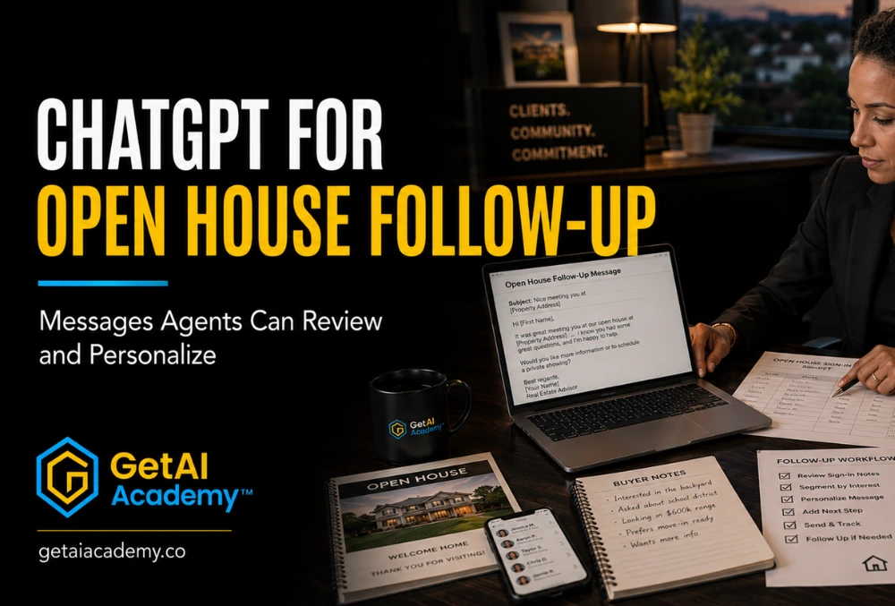 ChatGPT for Open House Follow-Up Messages
