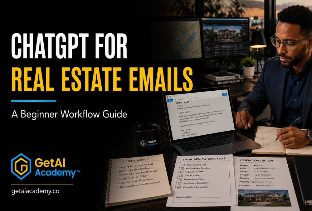 ChatGPT for Real Estate Emails: A Beginner Workflow