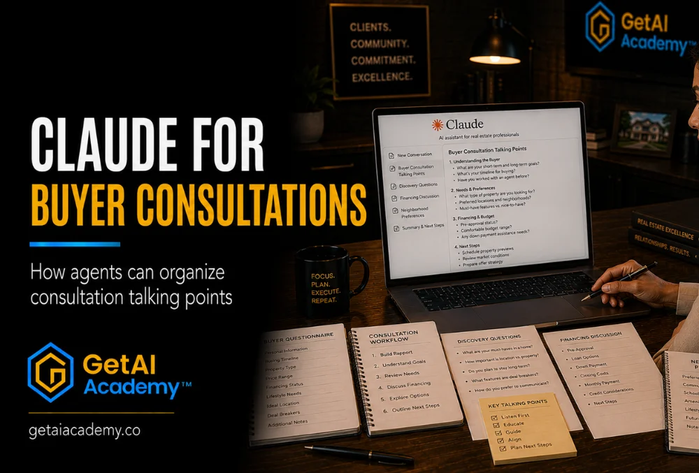 Using Claude to Draft Buyer Consultation Talking Points