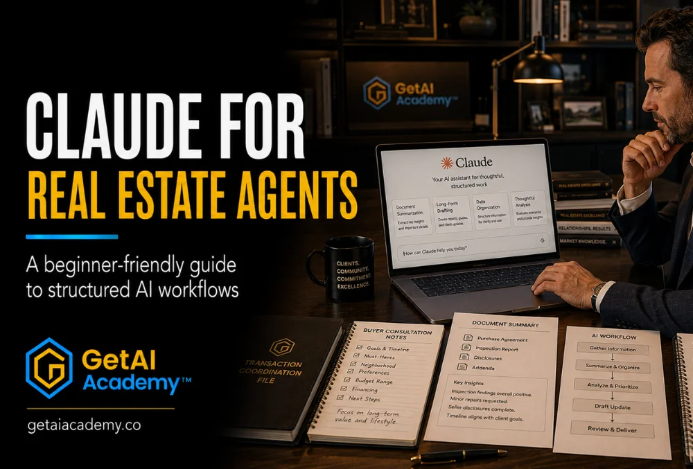 Claude for Real Estate Agents: The Complete Beginner's Guide