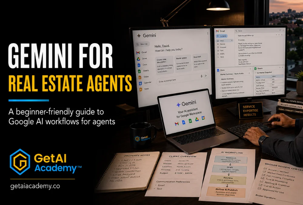 Gemini for Real Estate Agents: The Complete Beginner's Guide