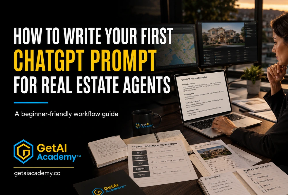 How to Write Your First ChatGPT Prompt as a Real Estate Agent